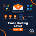 Business email setup on your own domain by DD Network