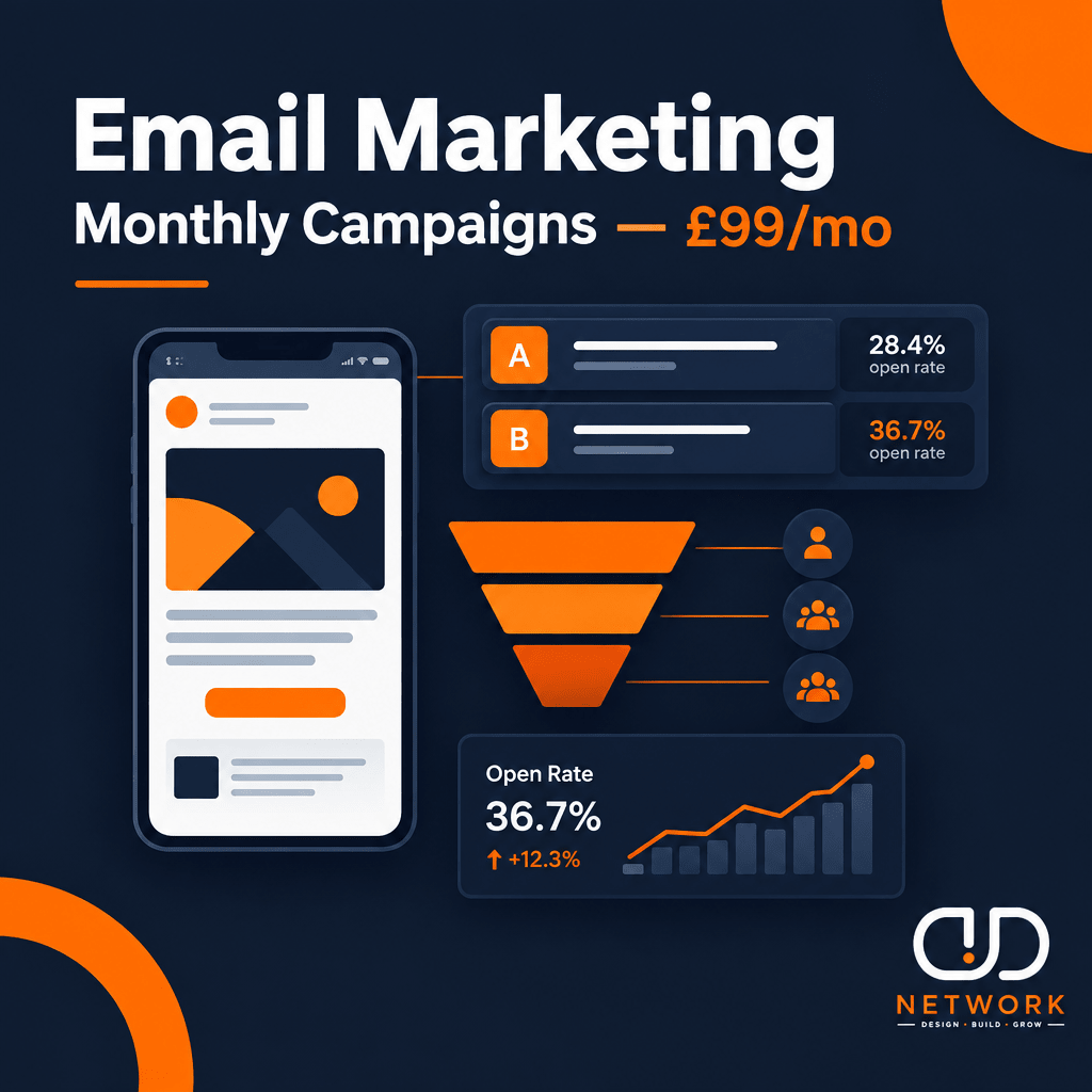 Email marketing management by DD Network