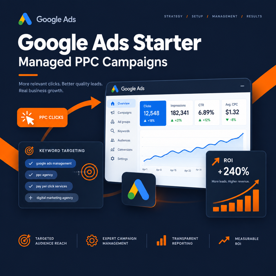 Google Ads Starter Management Package