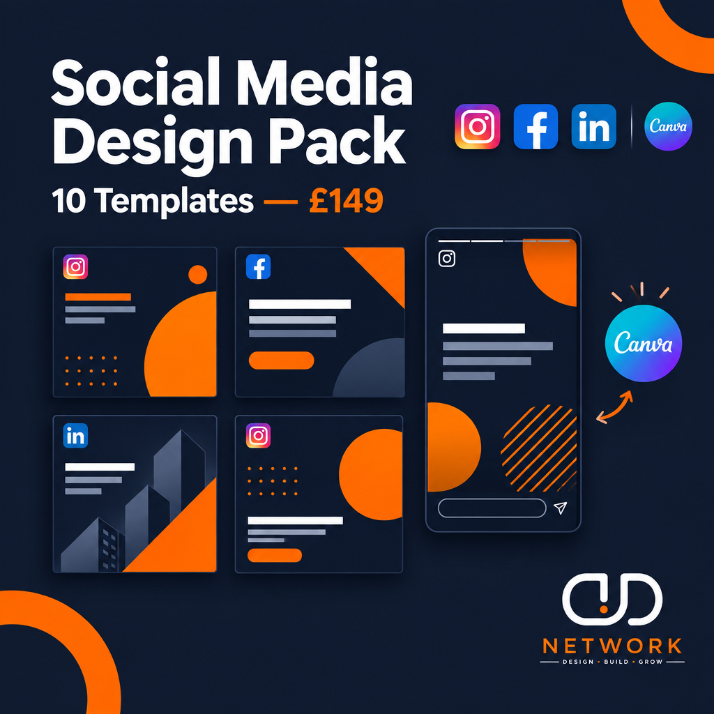 Social Media Design Pack & Templates